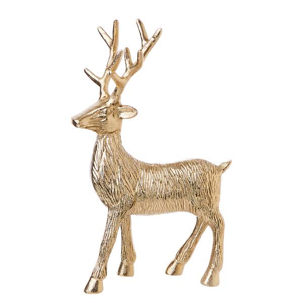 Oggetto decorativo STALLONE Alluminio - Oro