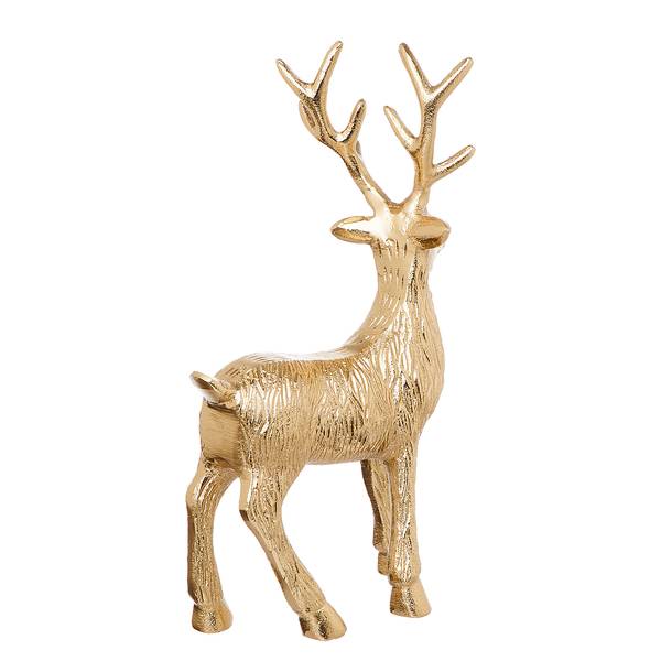 Oggetto decorativo STALLONE Alluminio - Oro