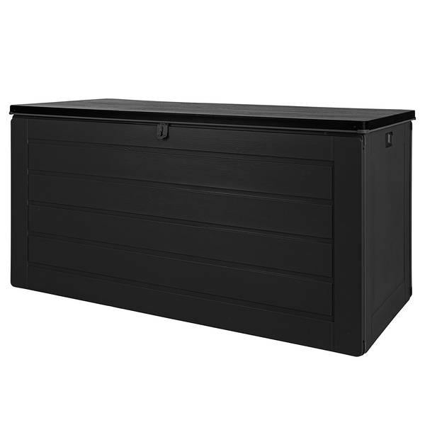 Boîte de rangement Dubrovnik Polythylène - Noir - Hauteur : 65 cm