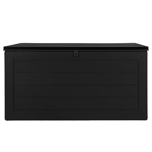 Boîte de rangement Dubrovnik Polythylène - Noir - Hauteur : 65 cm