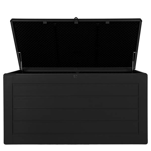 Boîte de rangement Dubrovnik Polythylène - Noir - Hauteur : 65 cm