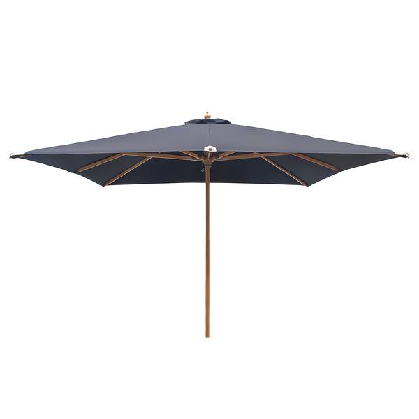 Parasol Orlando roestvrij staal/polyester - zwart