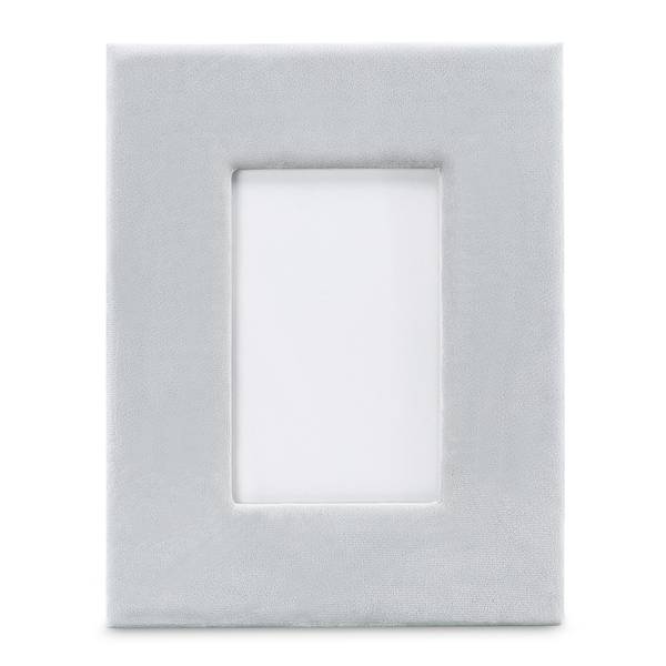 Bilderrahmen Velvet PVC / Vlies - Grau - 19 x 24 cm