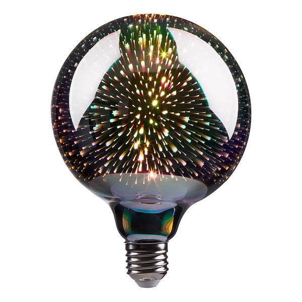 Ampoule LED BRIGHT LIGHT Fireworks Verre - Multicolore