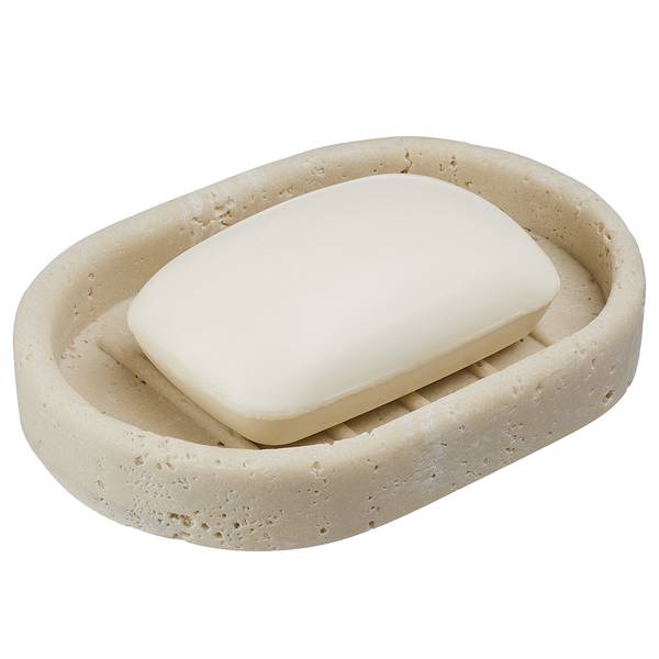 Zeepbakje VERDON polyresin - beige