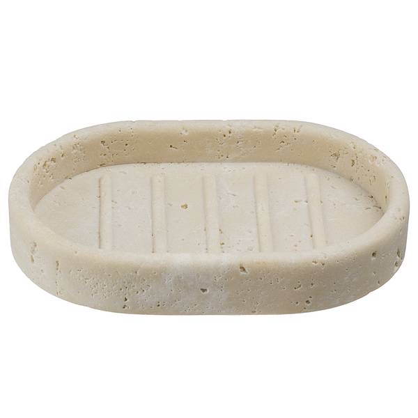 Zeepbakje VERDON polyresin - beige