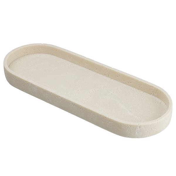Ablageschale VERDON Polyresin - Beige
