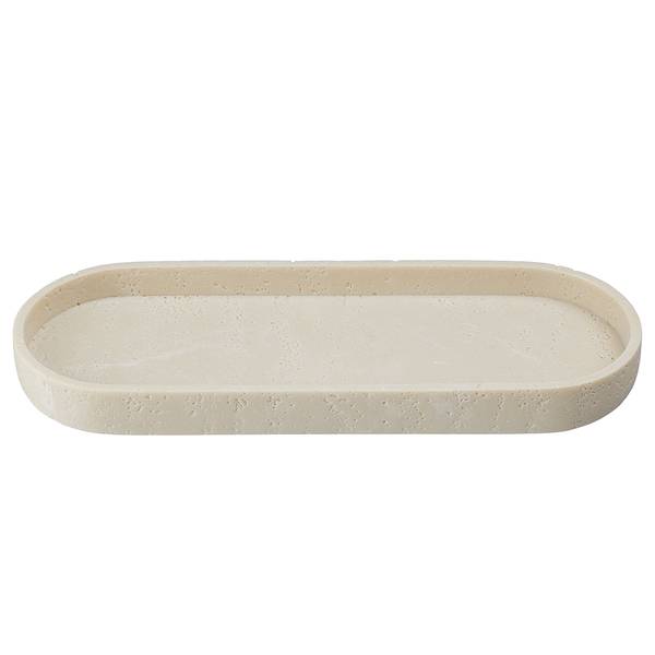 Ablageschale VERDON Polyresin - Beige