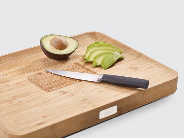 Schneidebrett Cut & Carve Bamboo Bambus - Braun