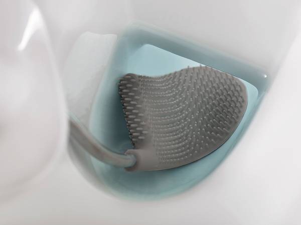 WC-Garnitur Easy Store Edelstahl / Kunststoff - Silber