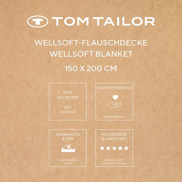 Coperta Wellsoft poliestere - Terracotta