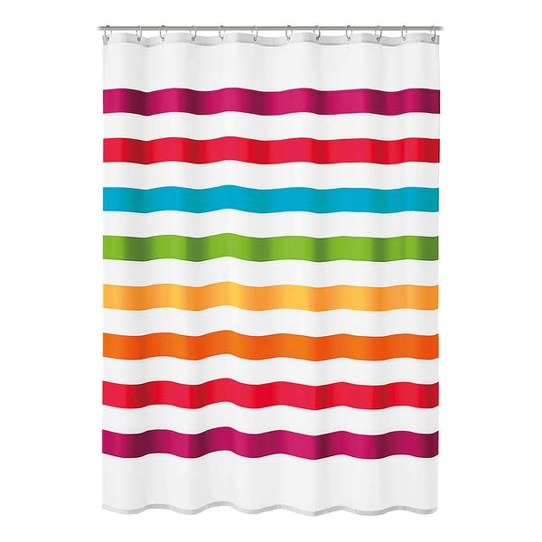 Rideau de douche Slect Polyester - Multicolore