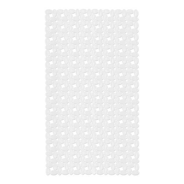 Badkuipmat Ivy PVC - wit