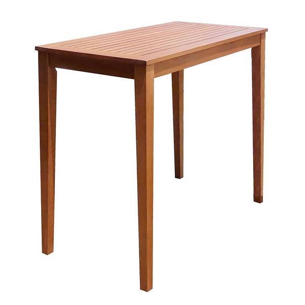 Barset Maine 5-teilig Eukalyptus Massiv - Braun - inkl. Kissen