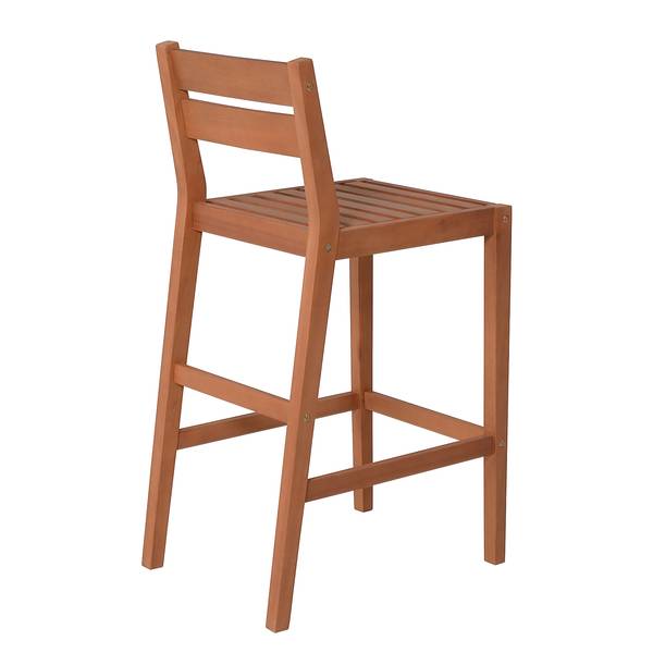 Barset Maine 5-teilig Eukalyptus Massiv - Braun - inkl. Kissen