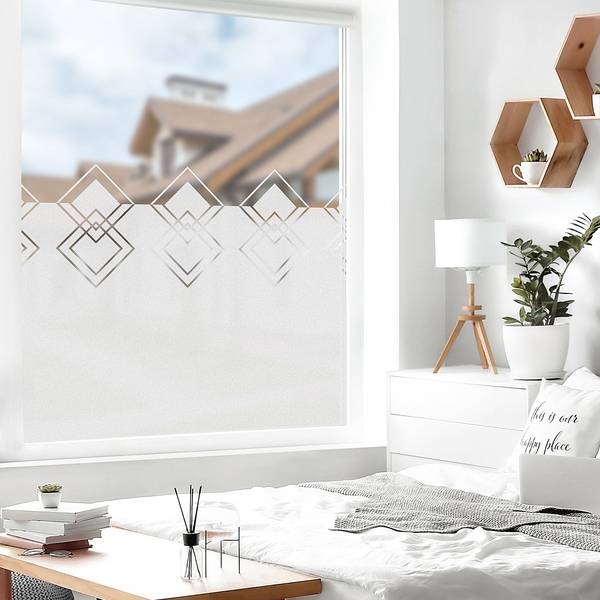 Pellicola per vetri Enns Polietilene - Autoadesiva - 100 x 60 cm