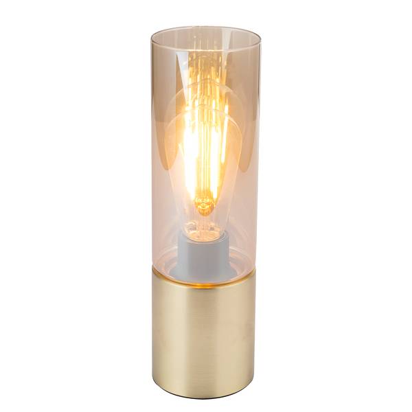 Lampada da tavolo Annika D Vetro / Ferro - 1 punto luce - Ottone
