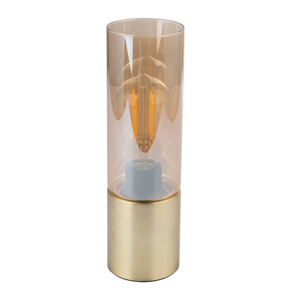 Lampada da tavolo Annika D Vetro / Ferro - 1 punto luce - Ottone