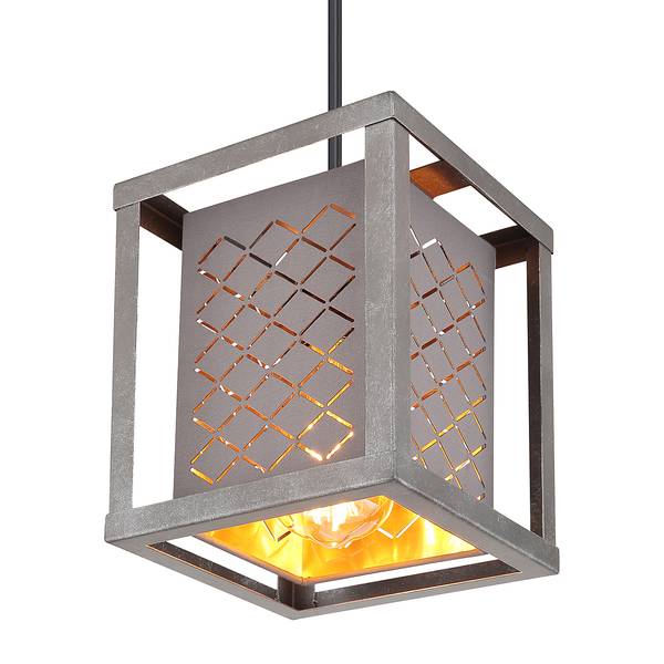 Lampada a sospensione Thomas Tessuto misto / Ferro - 1 punto luce