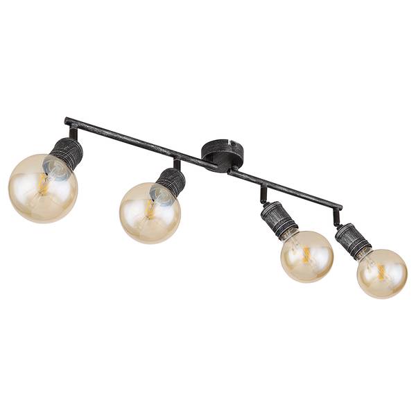 Plafonnier Ottilie - Type B Fer - 4 ampoules