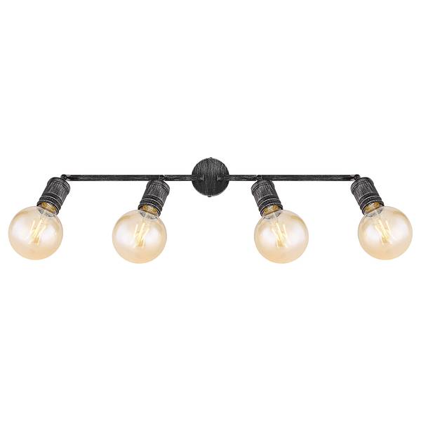 Plafonnier Ottilie - Type B Fer - 4 ampoules