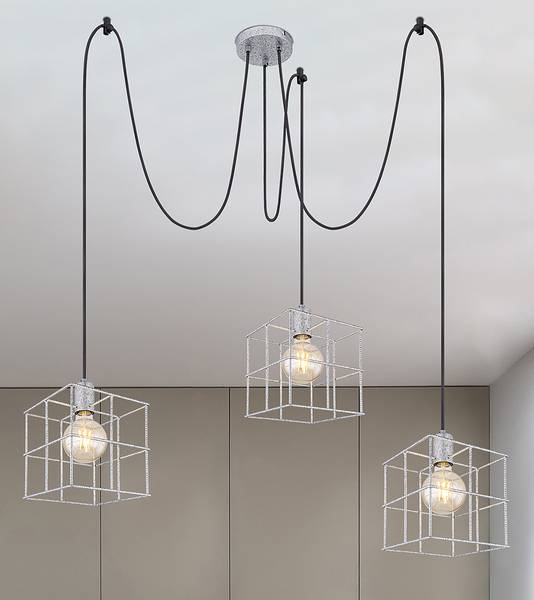 Suspension Merril - Type A Fer / Acier - 3 ampoules