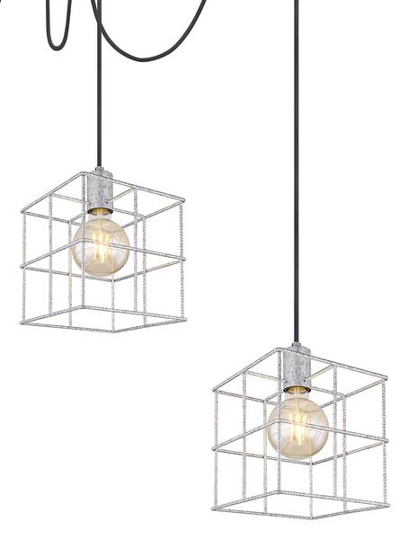 Suspension Merril - Type A Fer / Acier - 3 ampoules