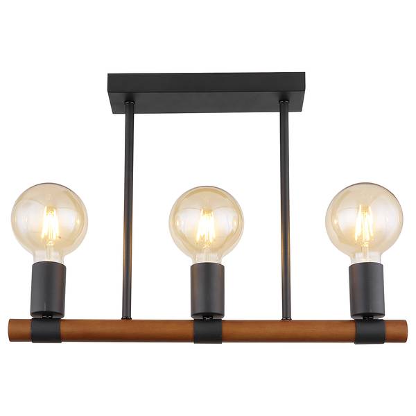 Plafonnier Heinrich - Type A Fer - 3 ampoules