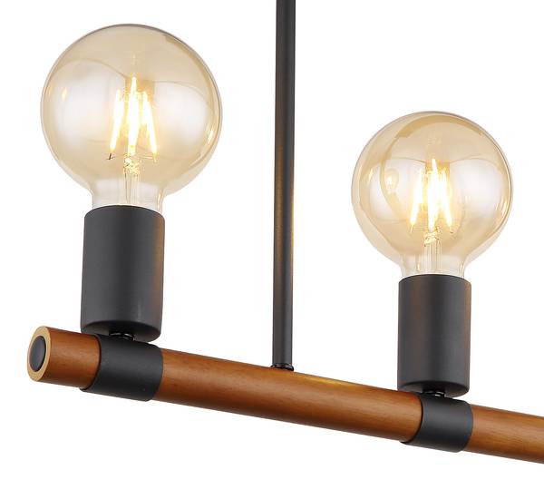 Plafonnier Heinrich - Type A Fer - 3 ampoules