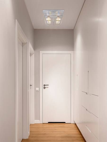 Lampada da soffitto Merril Ferro / Acciaio - 4 punti luce