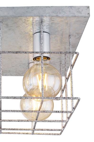 Lampada da soffitto Merril Ferro / Acciaio - 4 punti luce