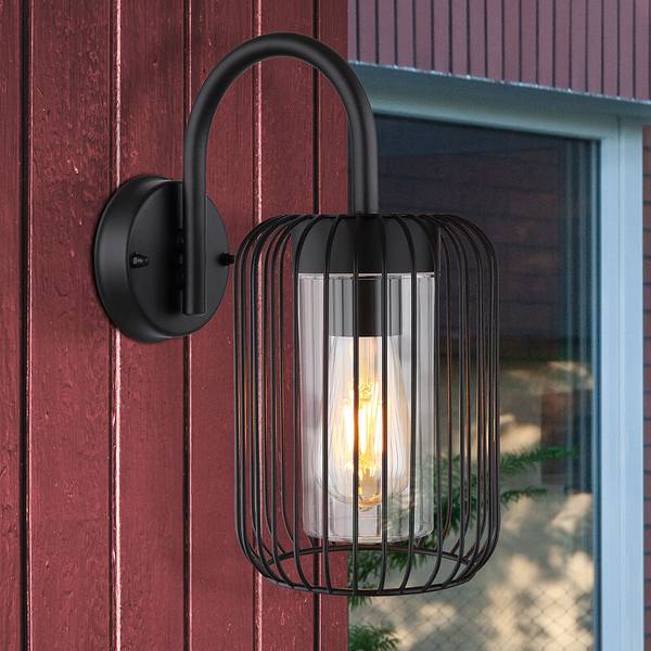 Lampada da parete Nina Vetro acrilico / Acciaio inox - 1 punto luce