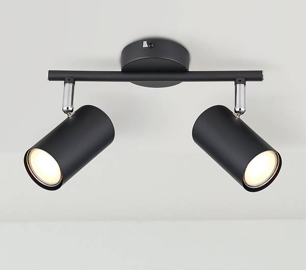 Lampada da soffitto Allvi ferro - Numero di lampadine necessarie: 2