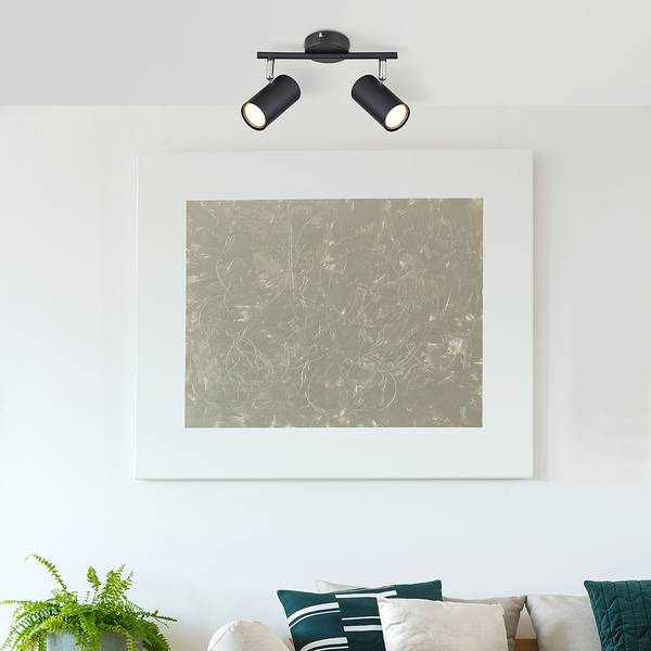 Lampada da soffitto Allvi ferro - Numero di lampadine necessarie: 2