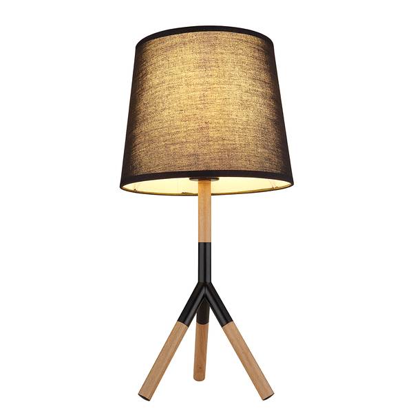 Lampada da tavolo Kikki Tessuto misto / Ferro - 1 punto luce