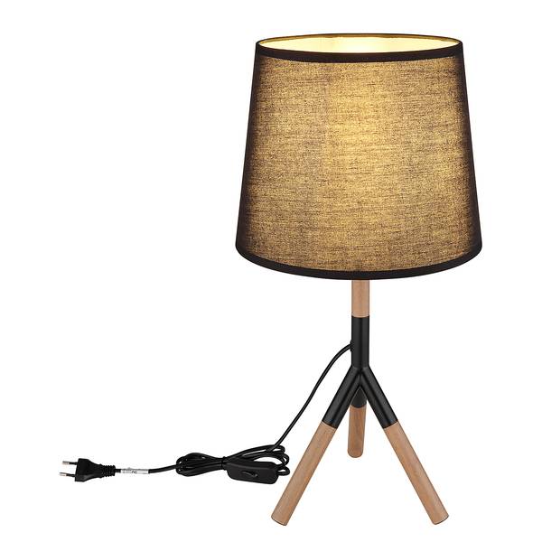 Lampada da tavolo Kikki Tessuto misto / Ferro - 1 punto luce