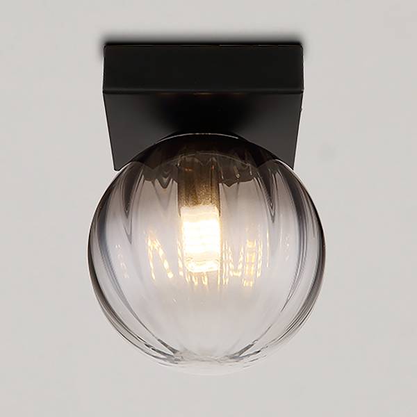 Applique murale Dallerta Verre coloré / Fer - Nb d'ampoules : 1