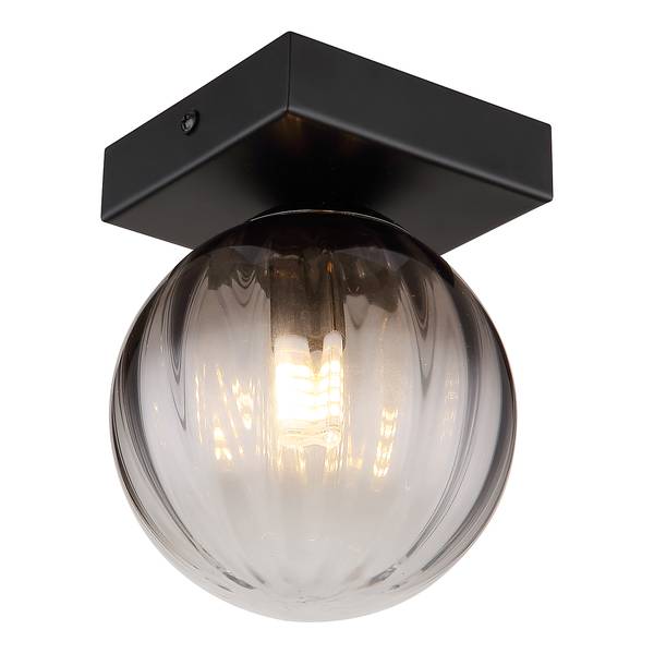 Applique murale Dallerta Verre coloré / Fer - Nb d'ampoules : 1