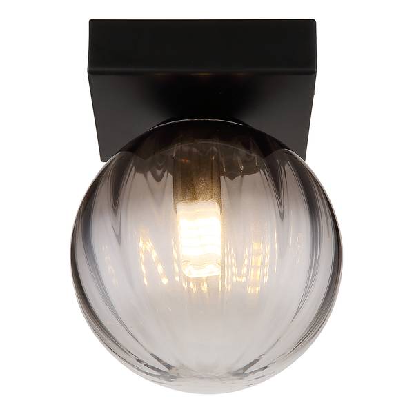 Applique murale Dallerta Verre coloré / Fer - Nb d'ampoules : 1