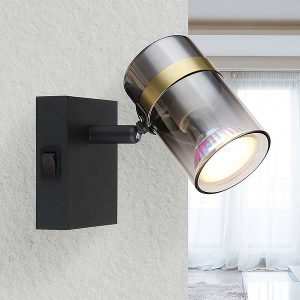 Lampada da parete Trabby A Vetro / Ferro - 1 punto luce