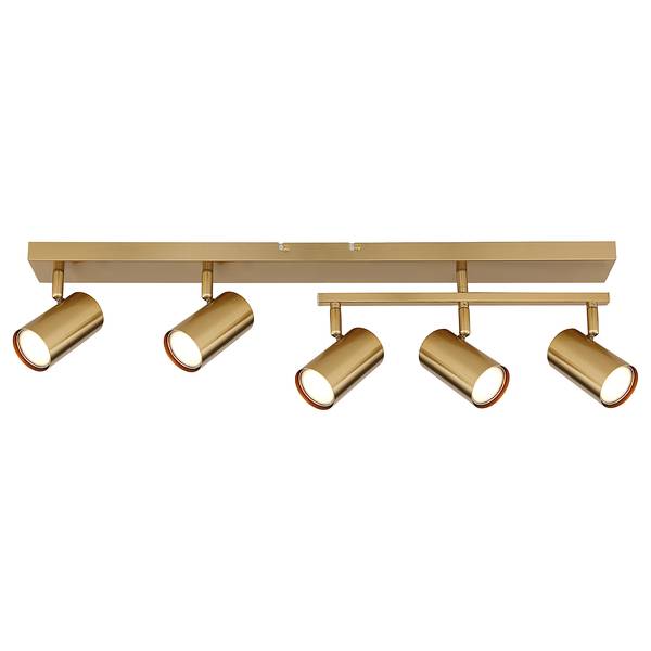 Deckenstrahler Robby Eisen - Gold - Flammenanzahl: 5