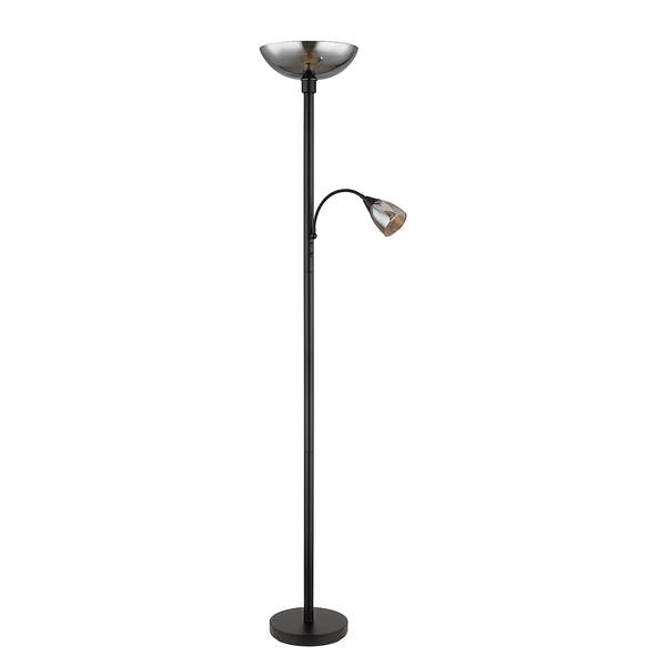 Staande lamp Blade gekleurd glas/ijzer - 2-lichts