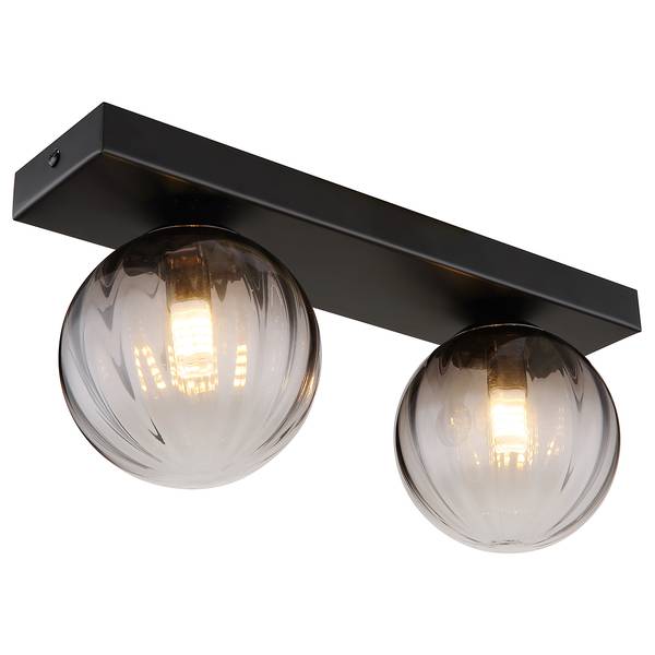 Lampada da parete Dallerta Vetro colorato / Ferro - Numero di lampadine necessarie: 2