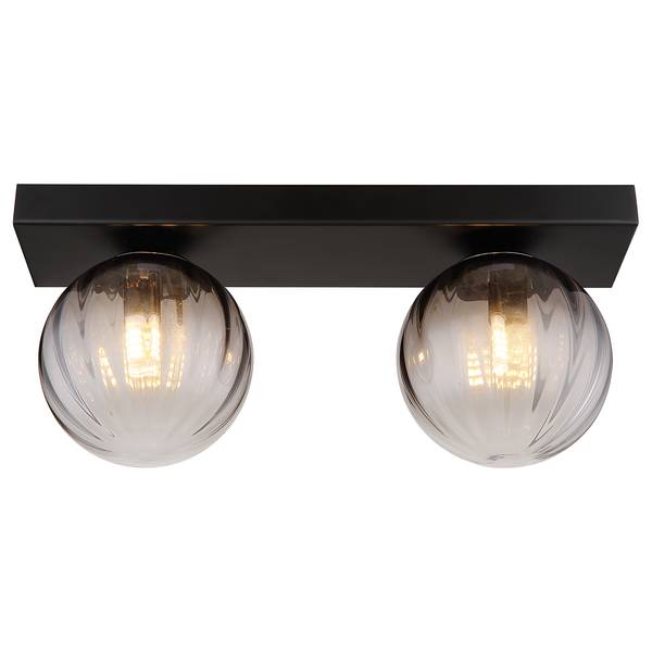 Lampada da parete Dallerta Vetro colorato / Ferro - Numero di lampadine necessarie: 2