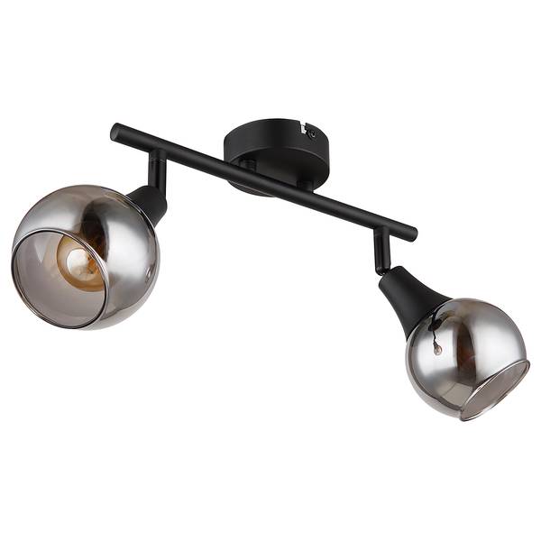 Lampada da soffitto Glyptar Vetro colorato / Ferro - Numero di lampadine necessarie: 2