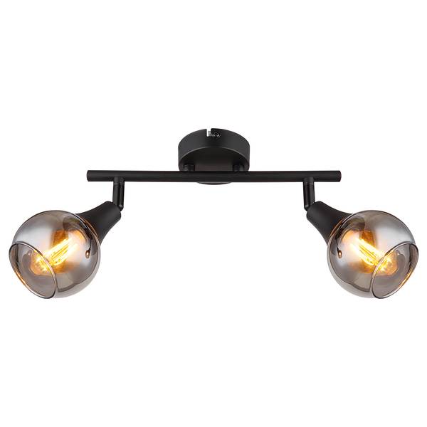 Lampada da soffitto Glyptar Vetro colorato / Ferro - Numero di lampadine necessarie: 2