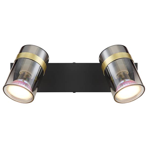 Plafonnier Trabby Verre coloré / Fer - Nb d'ampoules : 2