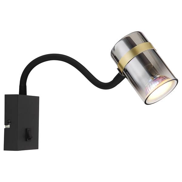 Lampada da parete Trabby B Vetro / Ferro - 1 punto luce