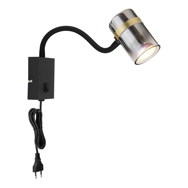 Lampada da parete Trabby B Vetro / Ferro - 1 punto luce