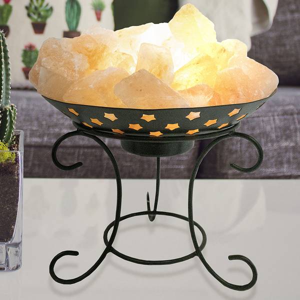 Lampada da tavolo Stone D Grès porcellanato / Ferro - 1 punto luce